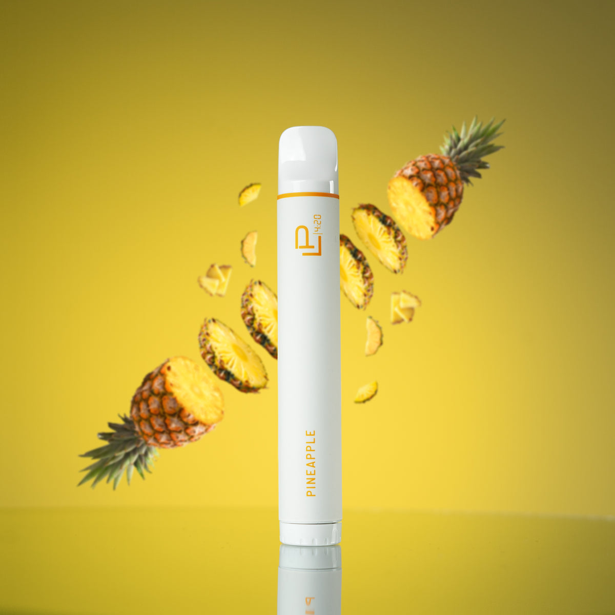 Eine Einweg Vape mit Ananas Geschmack.