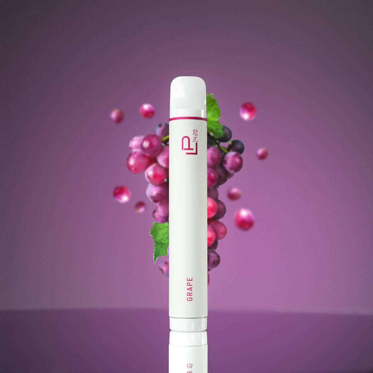 Einweg Vape mit Traubengeschmack.