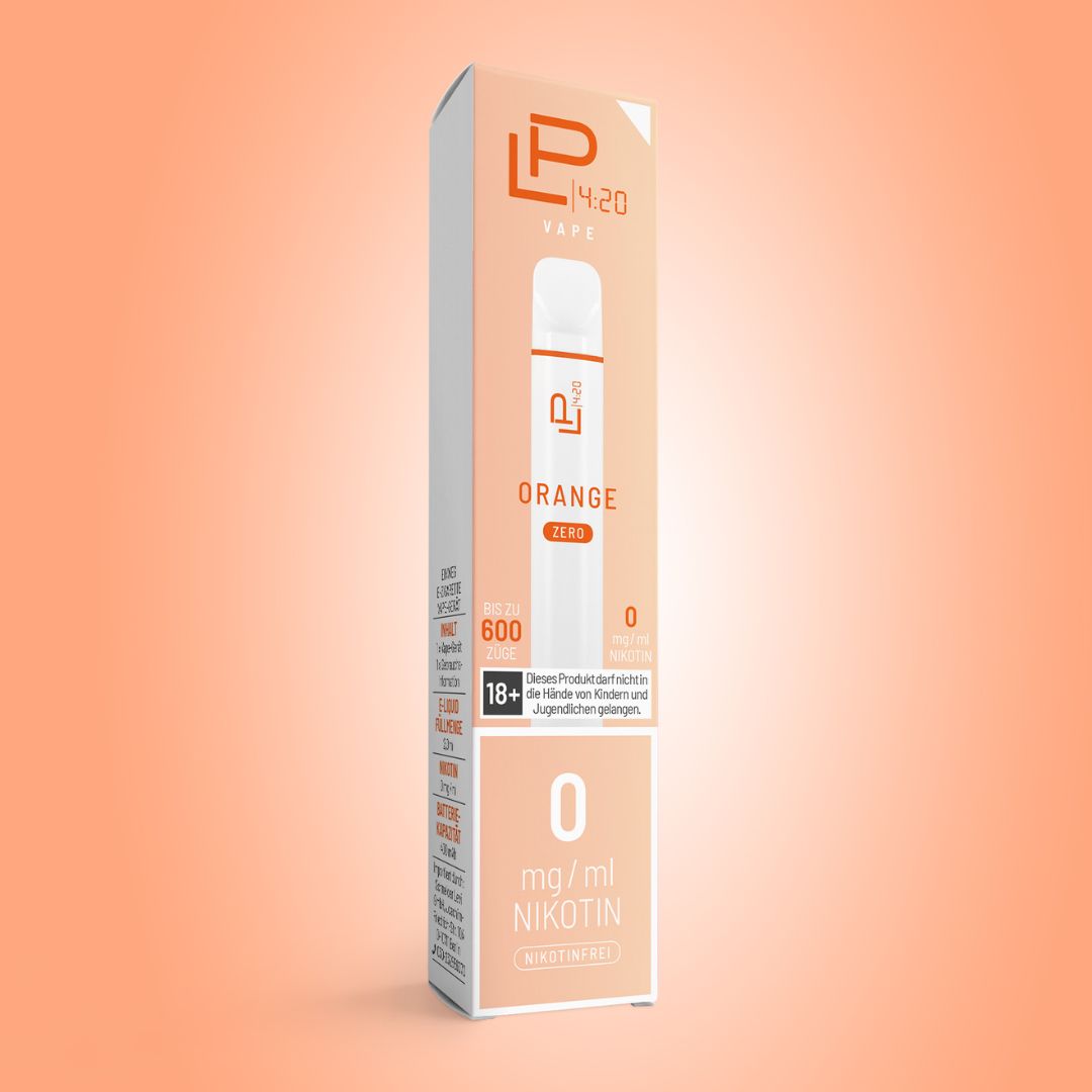 LP 4:20 - Peach zero nikotinfrei