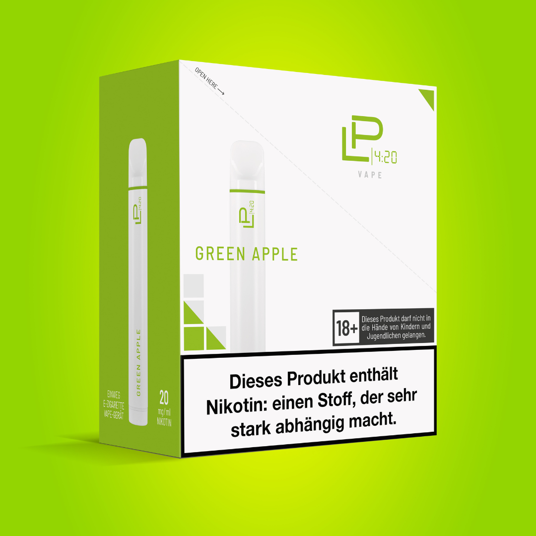LP 4:20 Green Apple Vape kaufen lp420mbg LP 4:20 Green Apple Vape kaufen lp420mbg